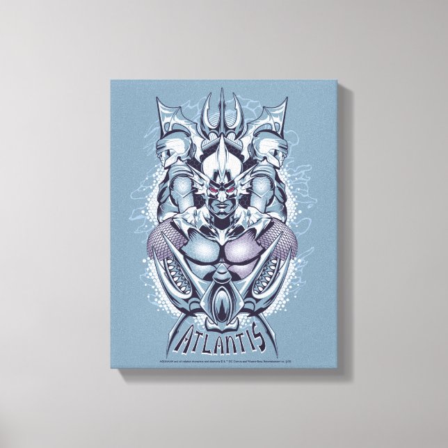 Toile Aquaman | Orme Roi d'Atlantis Graphic (Recto)