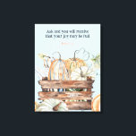 Toile Aquarelle Chute Citrouilles Avec Joie Bible Verse<br><div class="desc">Aquarelle Chute Citrouilles Avec Joie Bible Verse Canvas Imprimer</div>