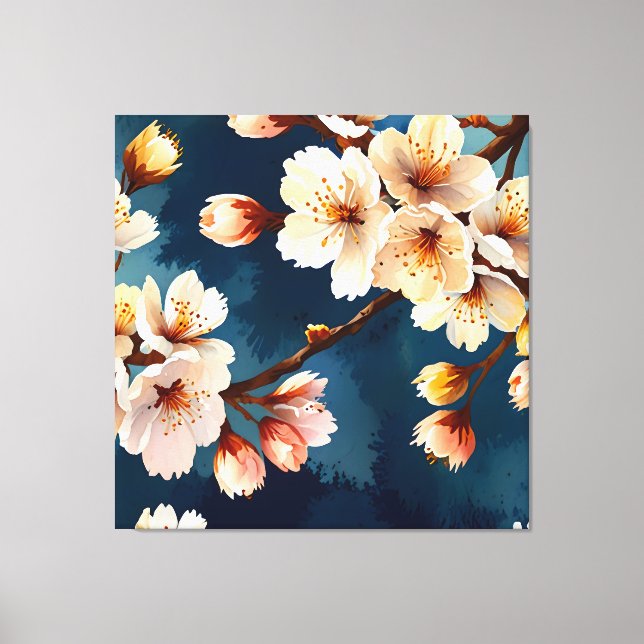 Toile Aquarelle Sakura Dreams (Recto)