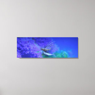 Toile Aquarium Poisson poisson violet Pterois Zebrafish