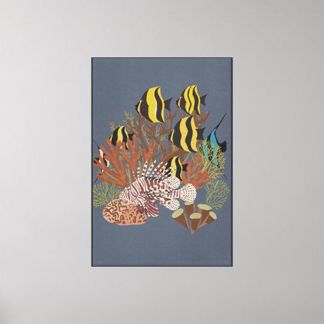 Toile Aquarium Vintage (Recto)
