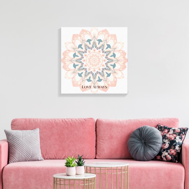 Toile Arabesque Mandala Art (Insitu(Salon))