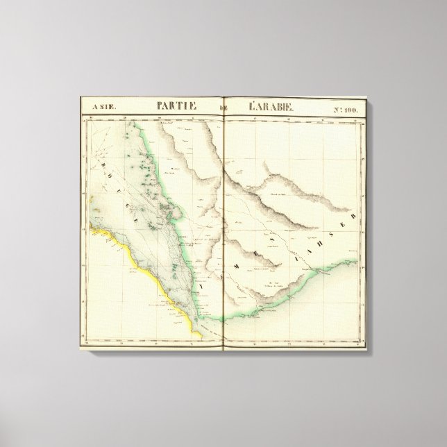 Toile Arabie saoudite, Asie 100 (Recto)