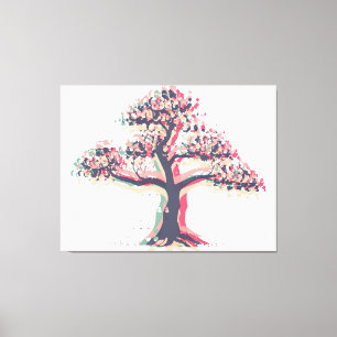 Toile Arborescence de printemps #2