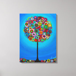 TOILE ARBRE DE LA VIE PAR PRISARTS