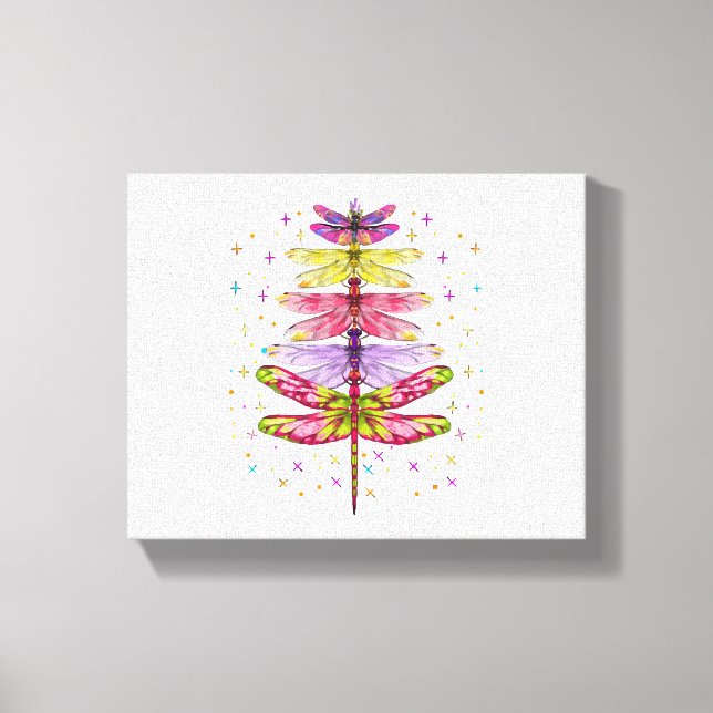 Toile Arbre de Noël dragonfly (Recto)