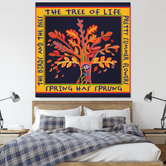 Toile Arbre de Vie (Insitu(Chambre))