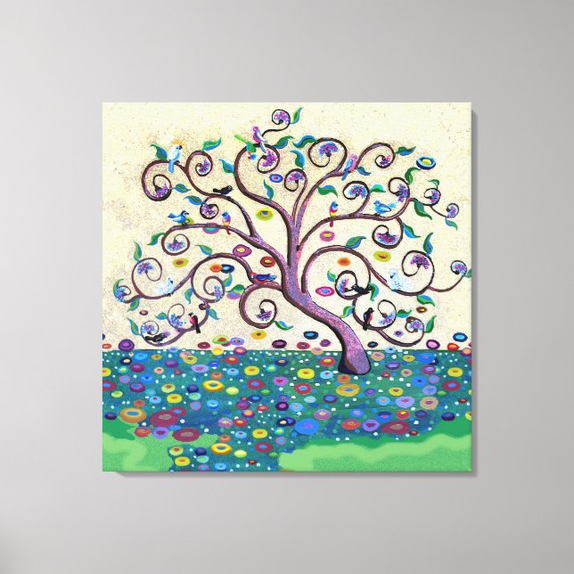 Toile Arbre de vie (Recto)