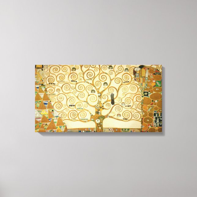 Toile Arbre de vie de Gustav Klimt (Recto)