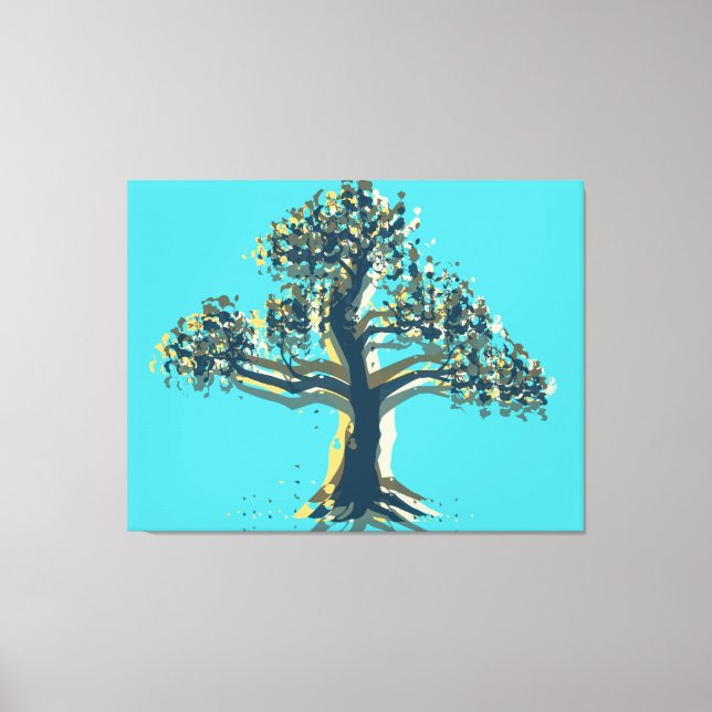 Toile Arbre d'été #2 (Recto)