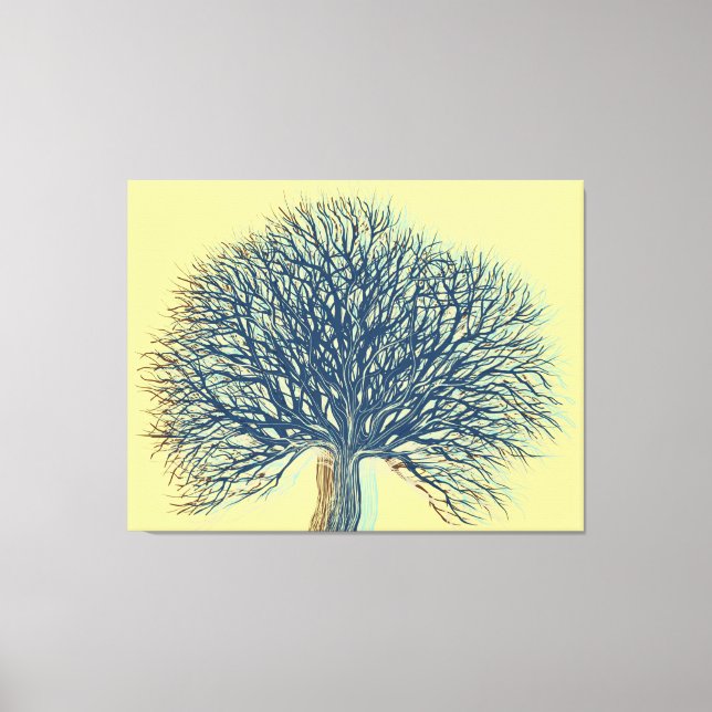 Toile Arbre d'hiver (Recto)