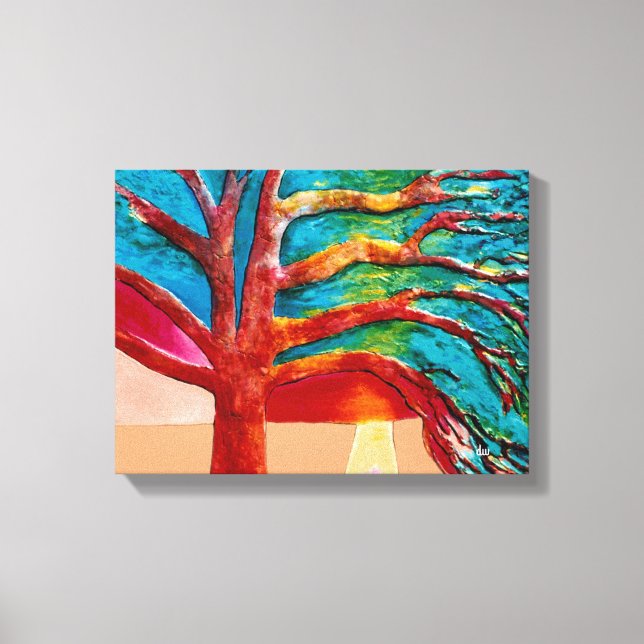 Toile Arbre du siècle (Recto)