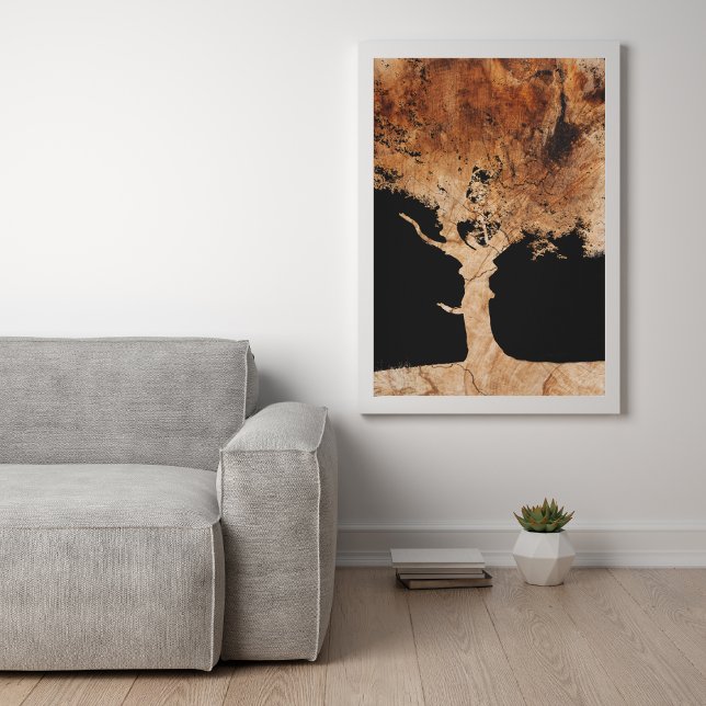 Toile Arbre en bois (Créateur téléchargé)
