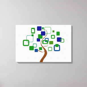 Toile Arbre génial