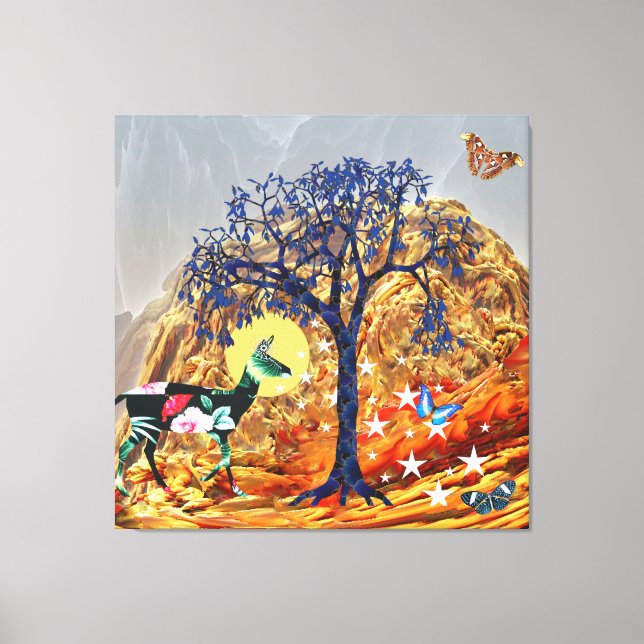 Toile Arbre Magique (Recto)