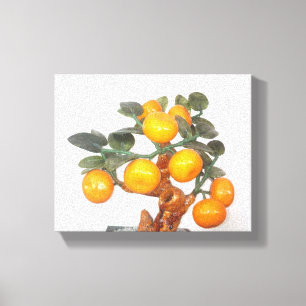 Toile Arbre plein de fruits - Grand feng shui - photo