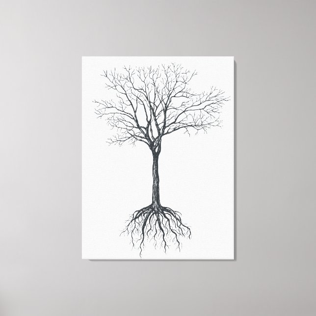 Toile Arbre sans feuilles (Recto)