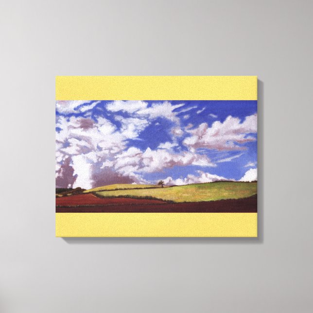 Toile Arbre solitaire 2012 (Recto)