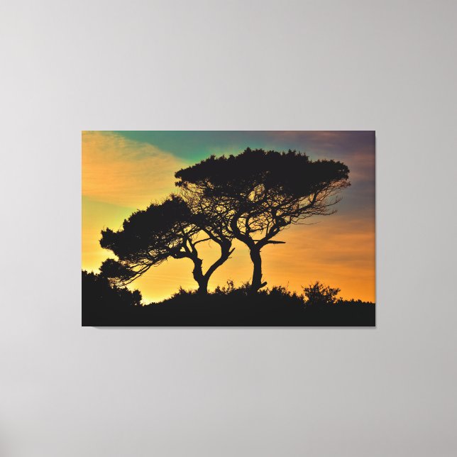Toile Arbres (Recto)