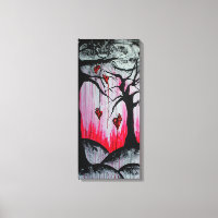 Arbres à coeur haute et sèche Coeurs Goth Surreal 