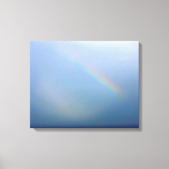 Toile Arc-en-ciel et mer (Recto)