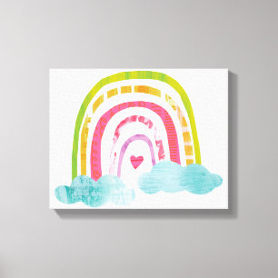 Toile Arc-en-ciel magique