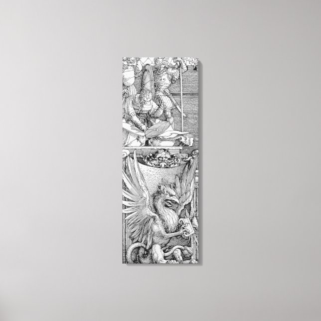 Toile Arc triomphal de l'empereur Maximilien Ier (Recto)