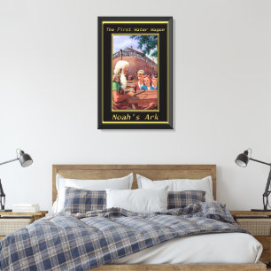 Toile Arche du ` s de Noé établissant la genèse 6 de