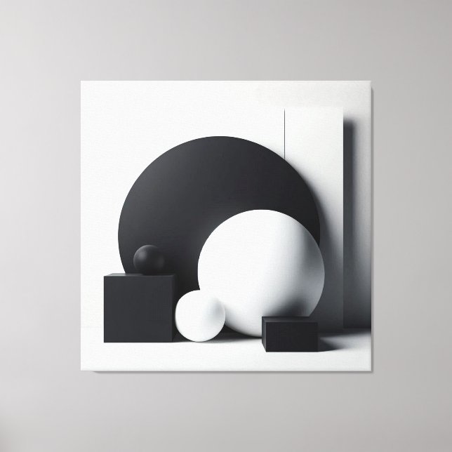 Toile Architecture des Formes équilibrées (Recto)