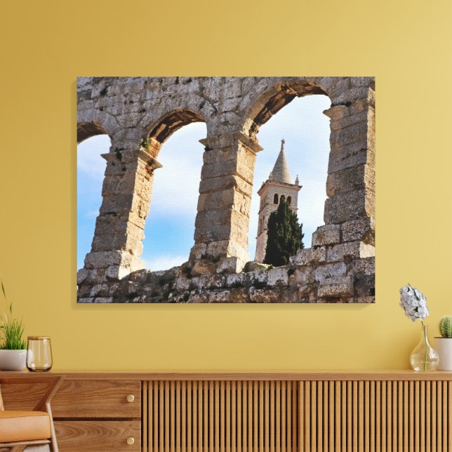 Toile Arène de Pula Croatie (Insitu(Salon))