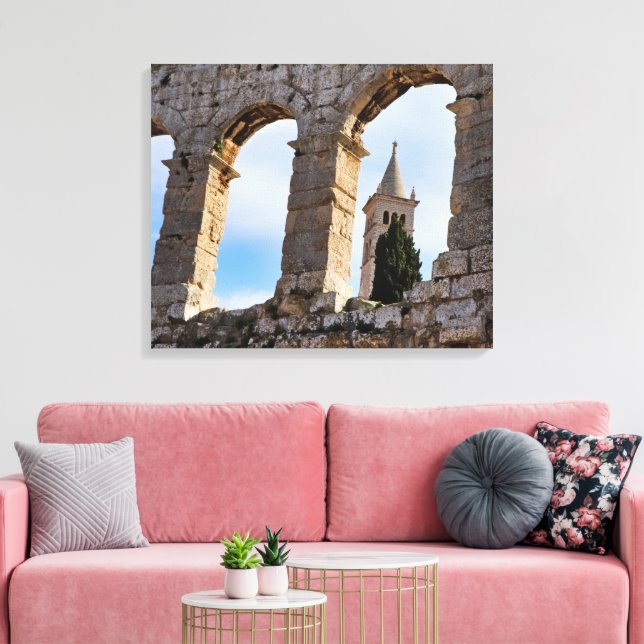 Toile Arène de Pula Croatie (Insitu(Salon))