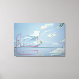 Toile Argent exécutif I