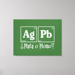 Toile Argent ou plomb