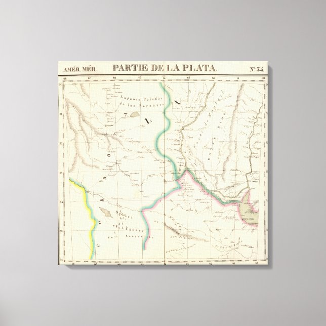 Toile Argentine et Uruguay 34 (Recto)