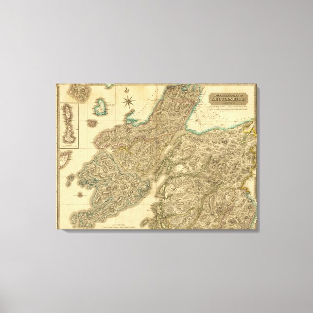 Toile Argyllshire du Nord (Recto)