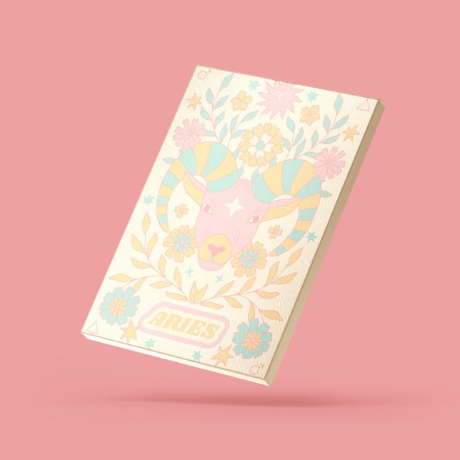 Toile Aries Celestial Zodiac Pastel Dreams Wall Arts (Créateur téléchargé)