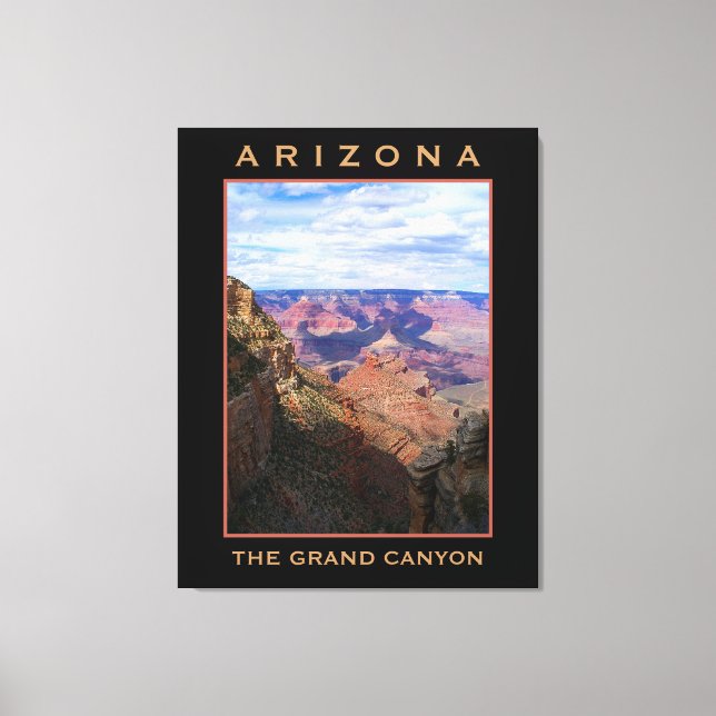 Toile Arizona, Grand Canyon, South Rim Canvas (Recto)