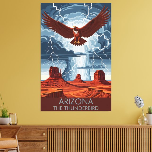 Toile Arizona Monument Valley WPA (Insitu(Salon))