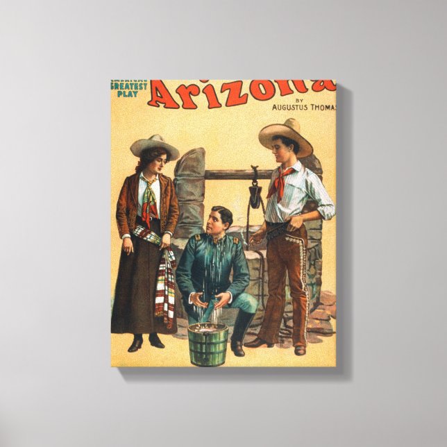 Toile Arizona Poster "America's Greatest Play" #3 (Recto)