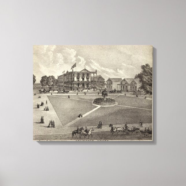 Toile Arlington House, Ocean Grove, NJ (Recto)