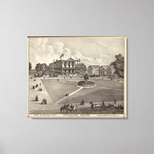 Toile Arlington House, Ocean Grove, NJ (Recto)