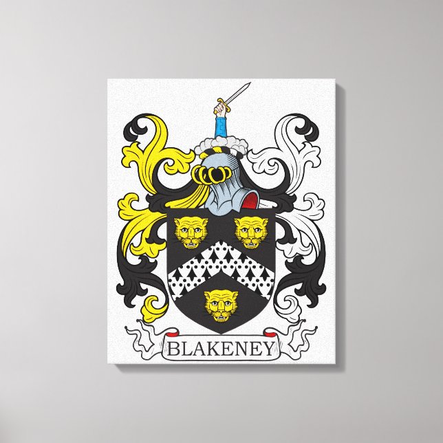 Toile Armoiries de Blakeney (Recto)