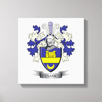 Toile Armoiries de Clark Family Crest