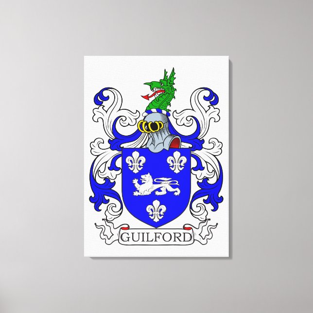 Toile Armoiries de Guilford I (Recto)