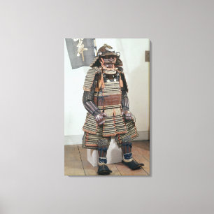 Toile Armure du guerrier de Samurai