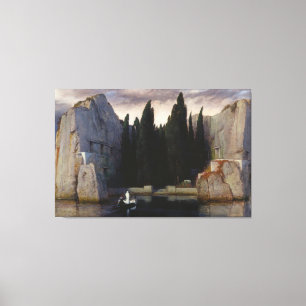 Toile Arnold Bocklin - L'île des morts (1883)
