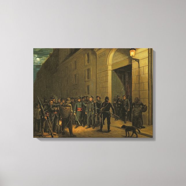 Toile Arrestation des généraux (Recto)