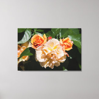 Toile Arrêtez et sentez les Roses