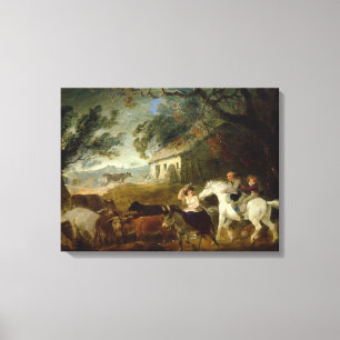 Toile Arrondissant avant la tempête, 1805 (huile sur le
