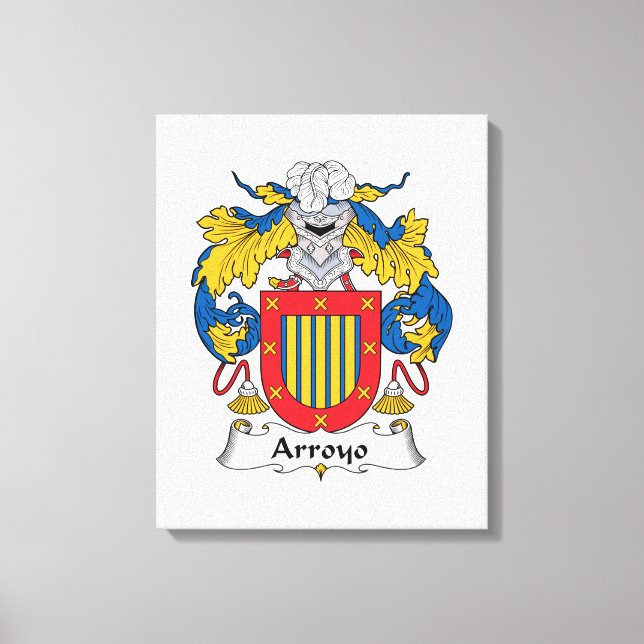 Toile Arroyo Family Crest (Recto)